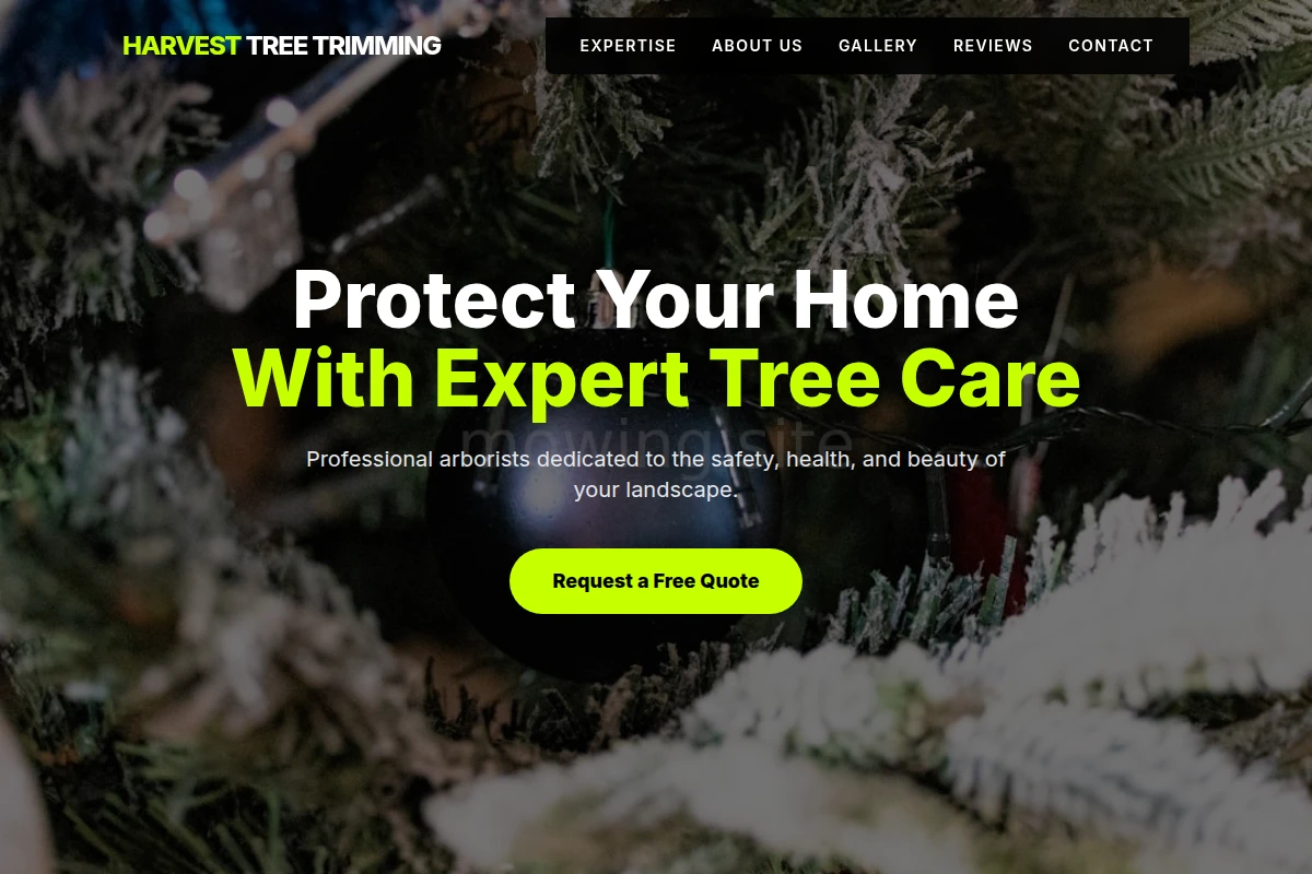 Harvest Tree Trimming